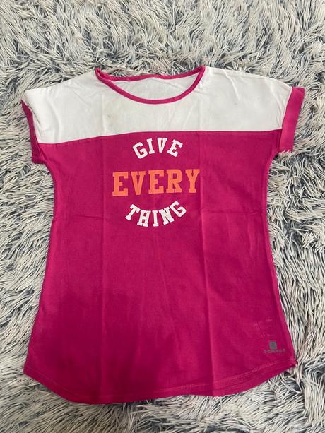 Dievčenské športové tričko, domyos,134