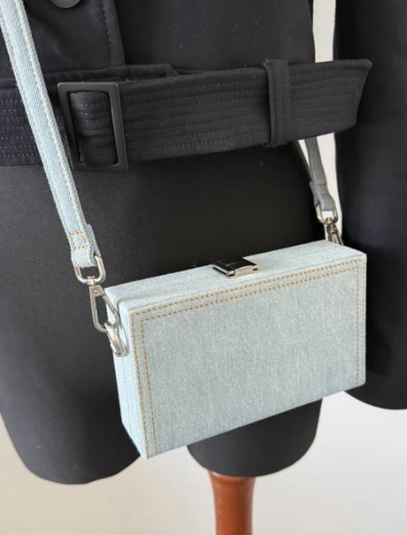 Riflova-denim kabelka zara, zara