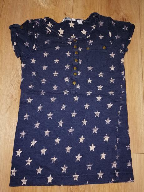 Hviezdičkove tricko, h&m,92