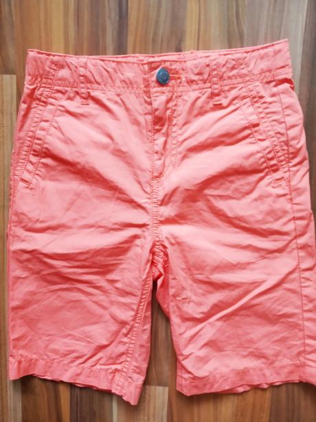 Kraťasy šortky oranžové - super stav, tcm,122
