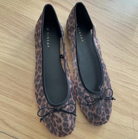 Leopardie baleriny, sinsay,40