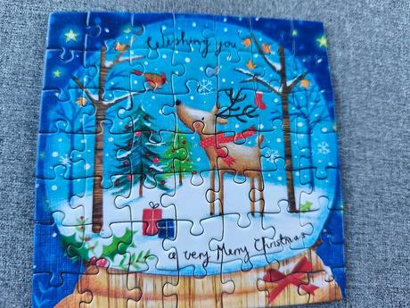 Adventny kalendar puzzle,