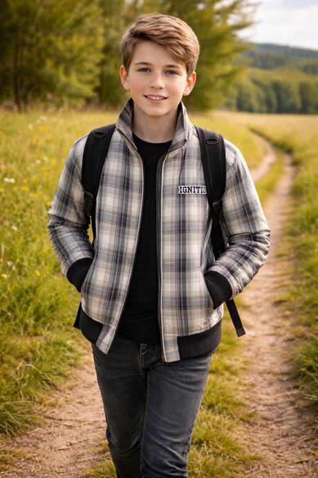 Chlapčenská jarná bunda 146/152-roky 10/12, 146