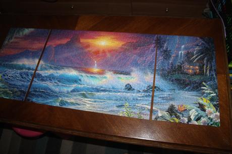 Puzzle triptychon pláž 1000, 