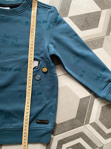 Frajerska mikinka farba petrol, pompdelux,110