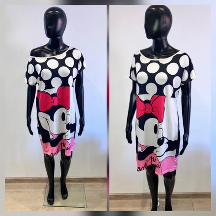 Dámske letné šaty minnie, s