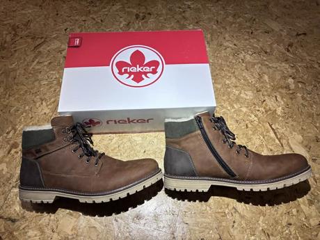 Pánska zimná obuv rieker f3611-25 veľ. 45, rieker,45