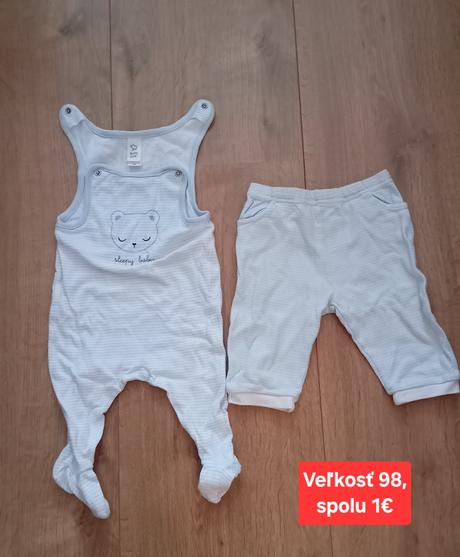 Predám zachovalé oblečenie pre deti od 2.m-6.r,