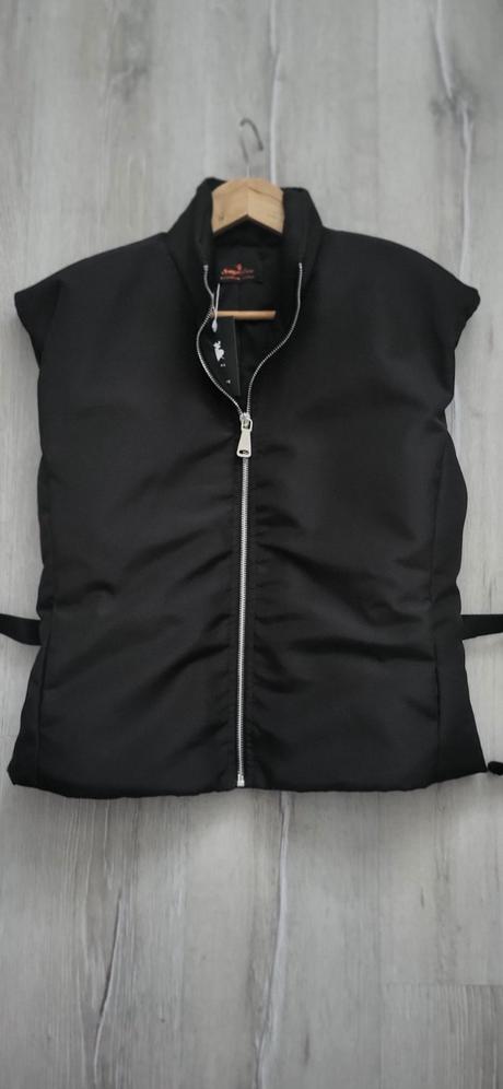 Čierna vesta sugarfree, m