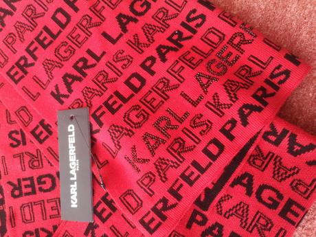 Karl lagerfeld dámsky zimný šál, 