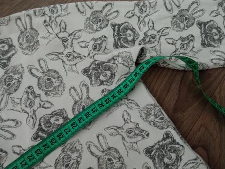 Mikinove saty, fox & bunny,122