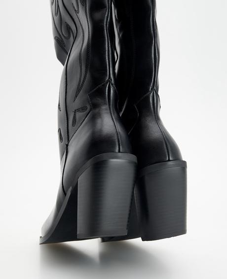 Kožené kovbojské čižmy, reserved,38