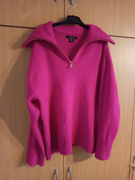 Ružový pulovrik, amisu,m