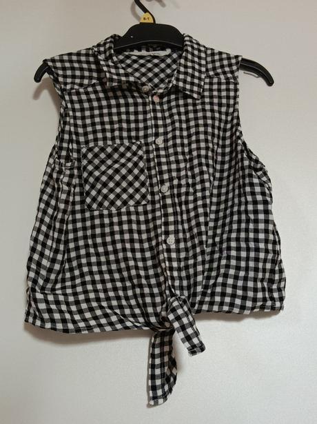 Kockovaná košeľa, h&m,152