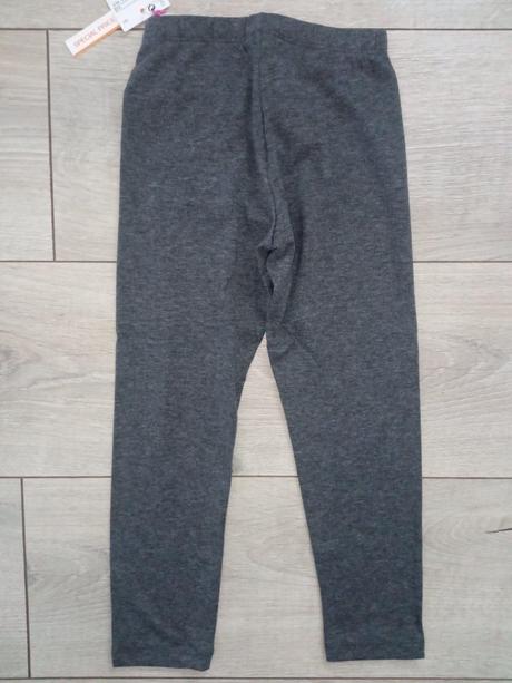 Dievčenské sivé melírované legíny ovs,4-5 r., ovs,110