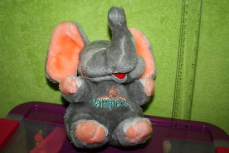 Plyšovy slonik 16  cm, 