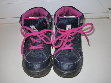 Trekové členkové topánky, quechua,35