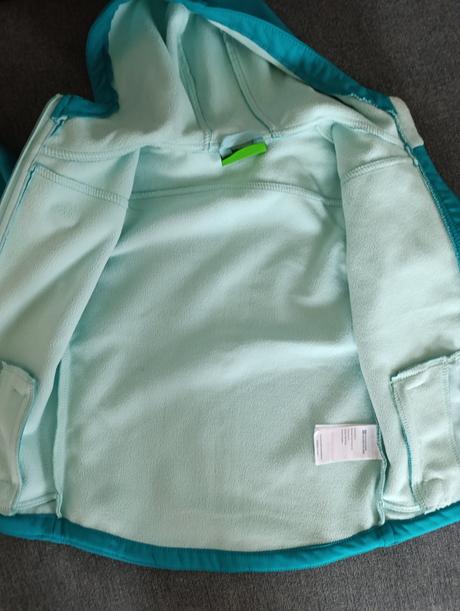 Dievčenská softshellová bunda, mountain warehouse,104