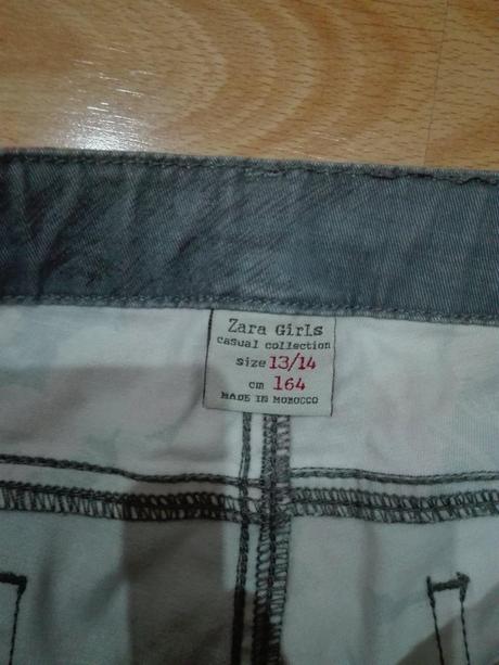 Kvetované nohavice, zara,164