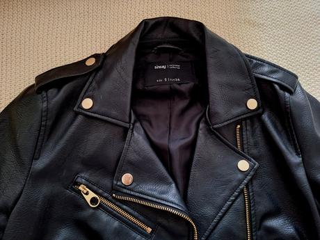 Koženná bunda + nohavice, sinsay,xs