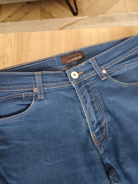 Zara man - pánske tmavomodré rifle, zara,s