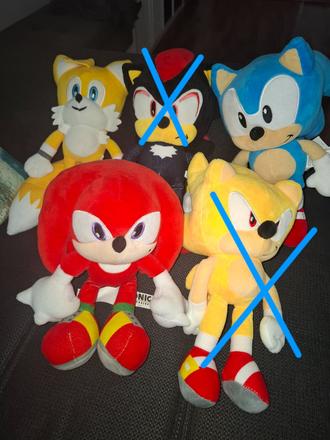Hračky sonic, 