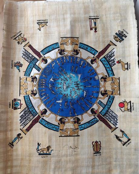 Zverokruh na papyruse., 