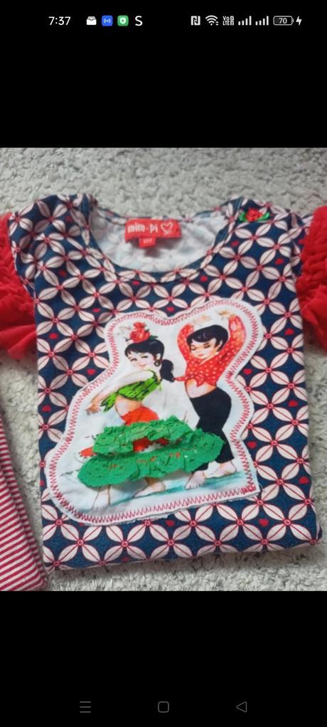 2x krásne tričká značkové, 122