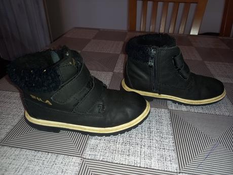 Zateplené topánky, fila,29
