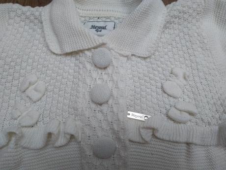 Biely svetrík mayoral, mayoral,92