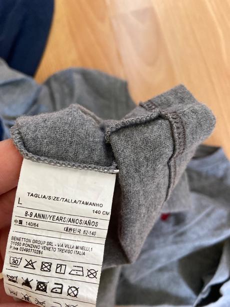 Nátelníky zn. benetton, benetton,140