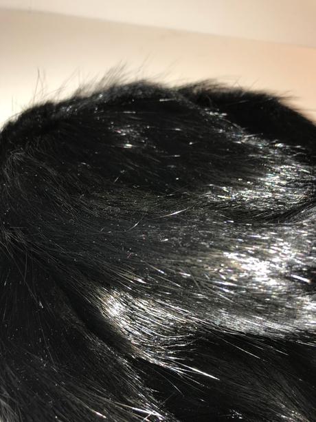 Pekný kožušinový klobúk - čierny, l