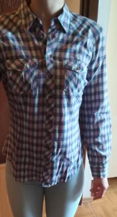 Kockovaná košeľa, f&f,m