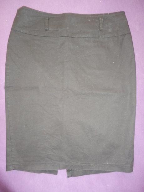 Sukňa s vyšším pásom, s