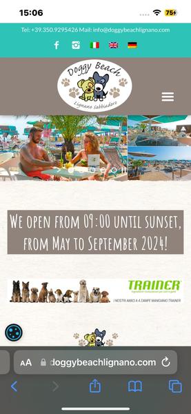 Máte skúsenosti s plážou pre psov v Lignane?