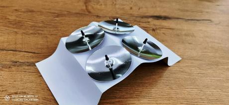 Zápich na sviečku - 70 mm - strieborný, 