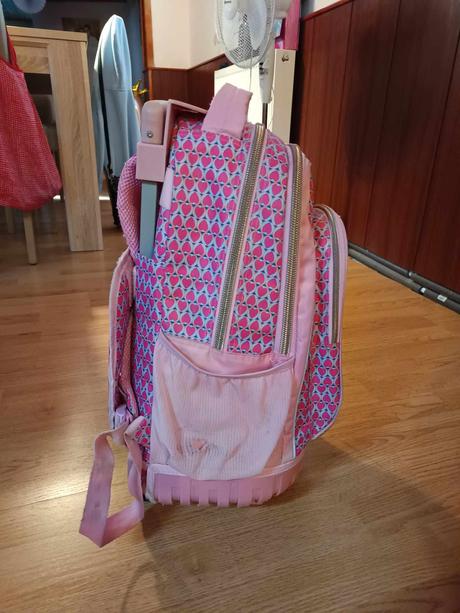 Top model školská taška na kolieskach, 