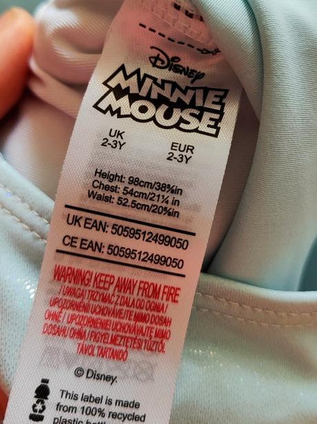 Plavky minnie mouse, disney,98