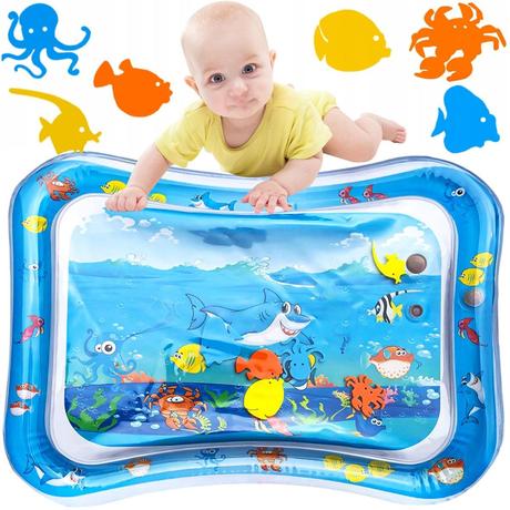 Tummy time baby water mat - plávajúca podložka, 
