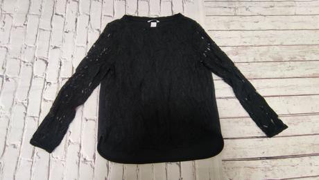 Top s krajkou, h&m,s