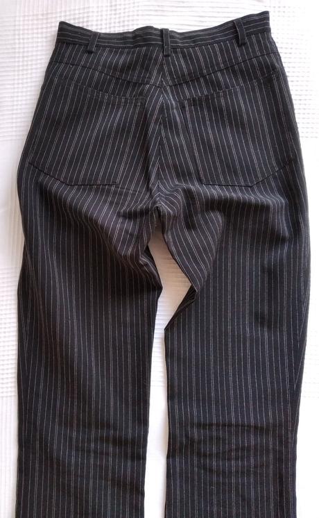 Čierne elegantné nohavice, zara,s