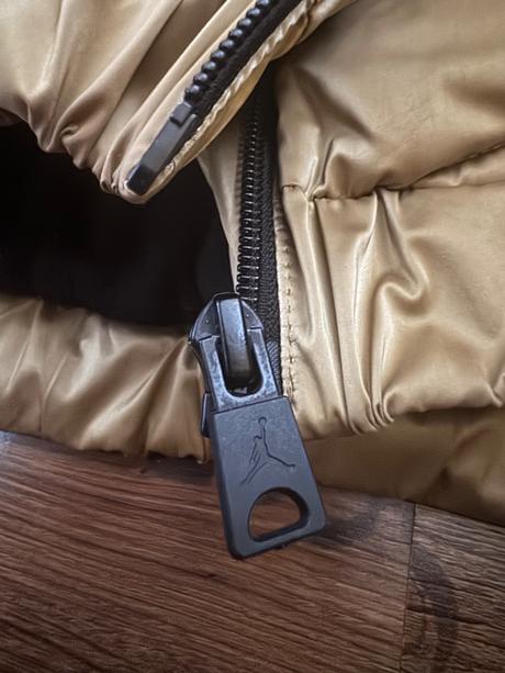 Teplá metalická zlatá jordan bunda, air jordan,152