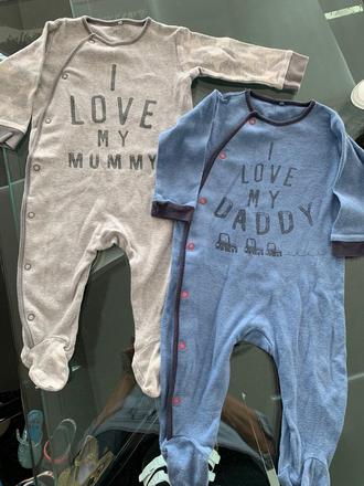 Next pyzamkove overaly 6-9 mes. 2 ks, next,74