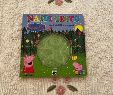 Kniha najdi cestu peppa pig,