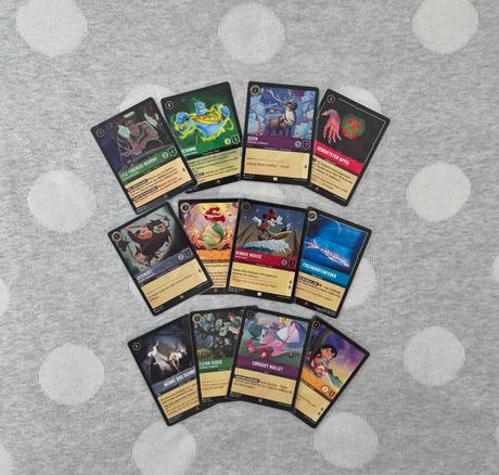 Lorcana disney nemecké karty,