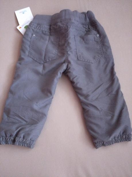 Zateplené nohavice, topomini,74