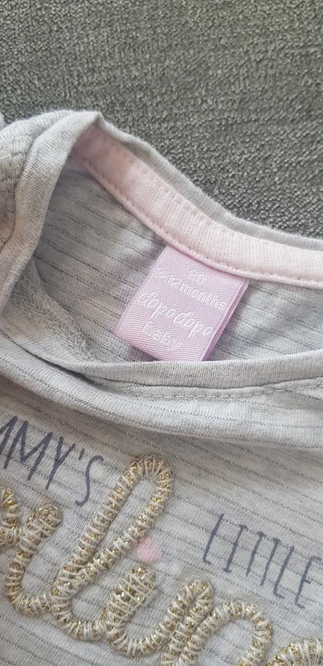 Tricko so striebornou nitou, dopodopo,80