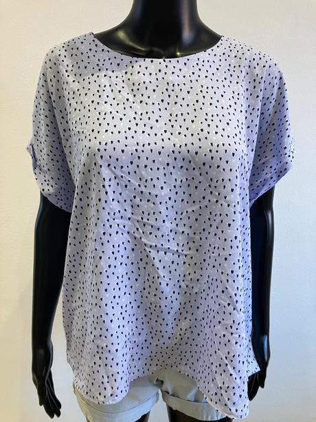 Dámska blúzka so srdiečkami reserved (44), reserved,xl