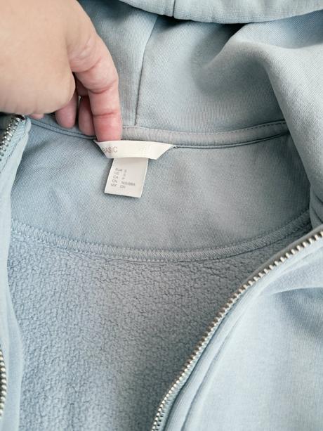 Belasá mikina h&m v.11-12r, h&m,152
