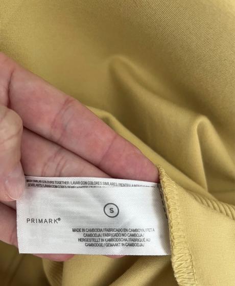 Dámska žltá oversize mikina primark, primark,s